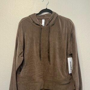 Marika Brown Hooded Top and Matching Casual Pants